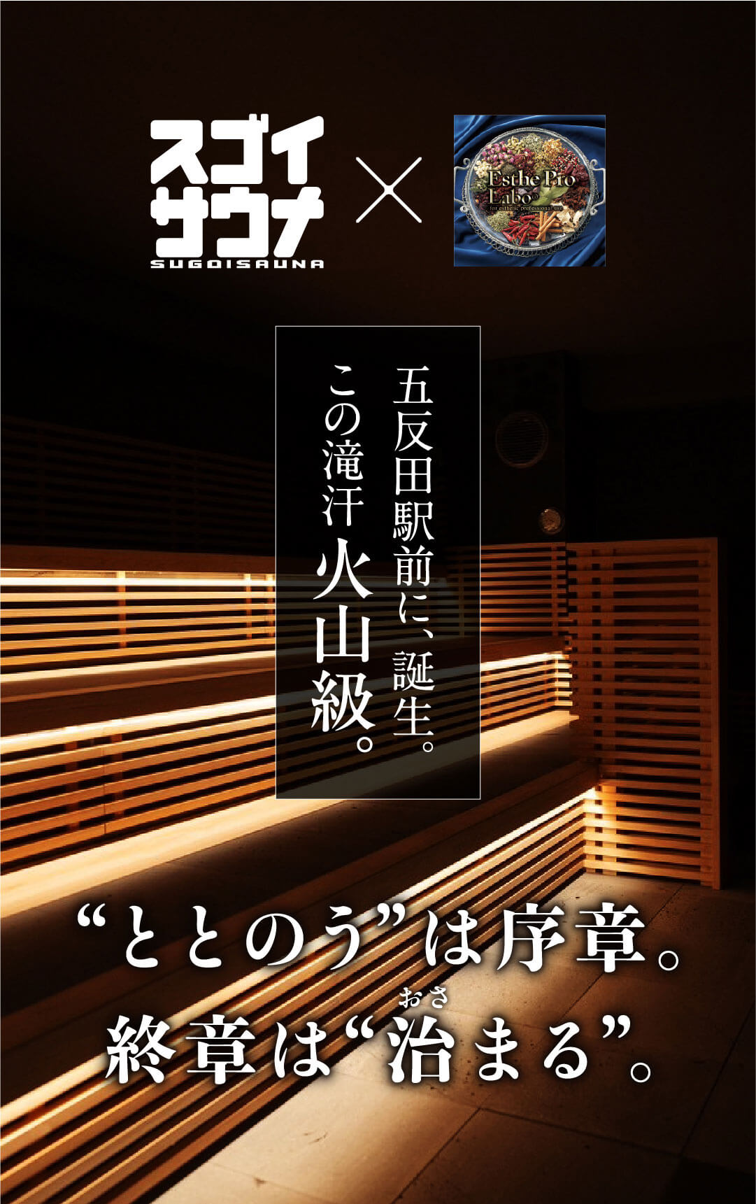スゴイサウナ✕プロラボホールディングス